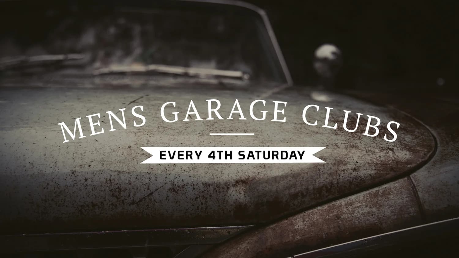 Garage event announcement